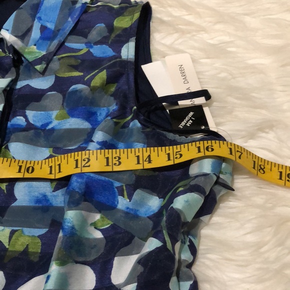 Sandra Darren Sleeveless Floral Dress - Picture 3 of 8